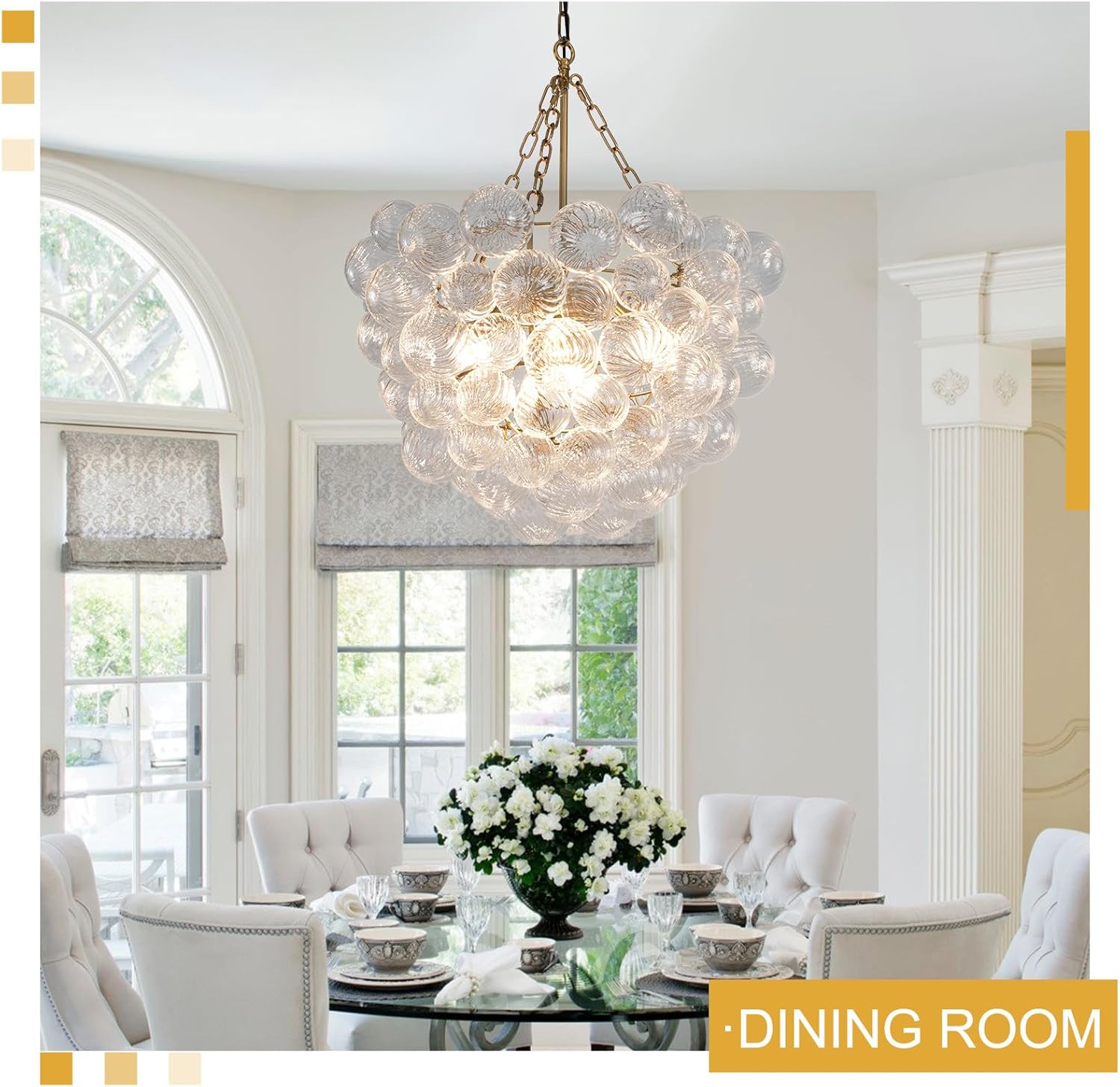 Modern Bubble Chandelier – A Perfect Blend of Modern and Antique Elegance