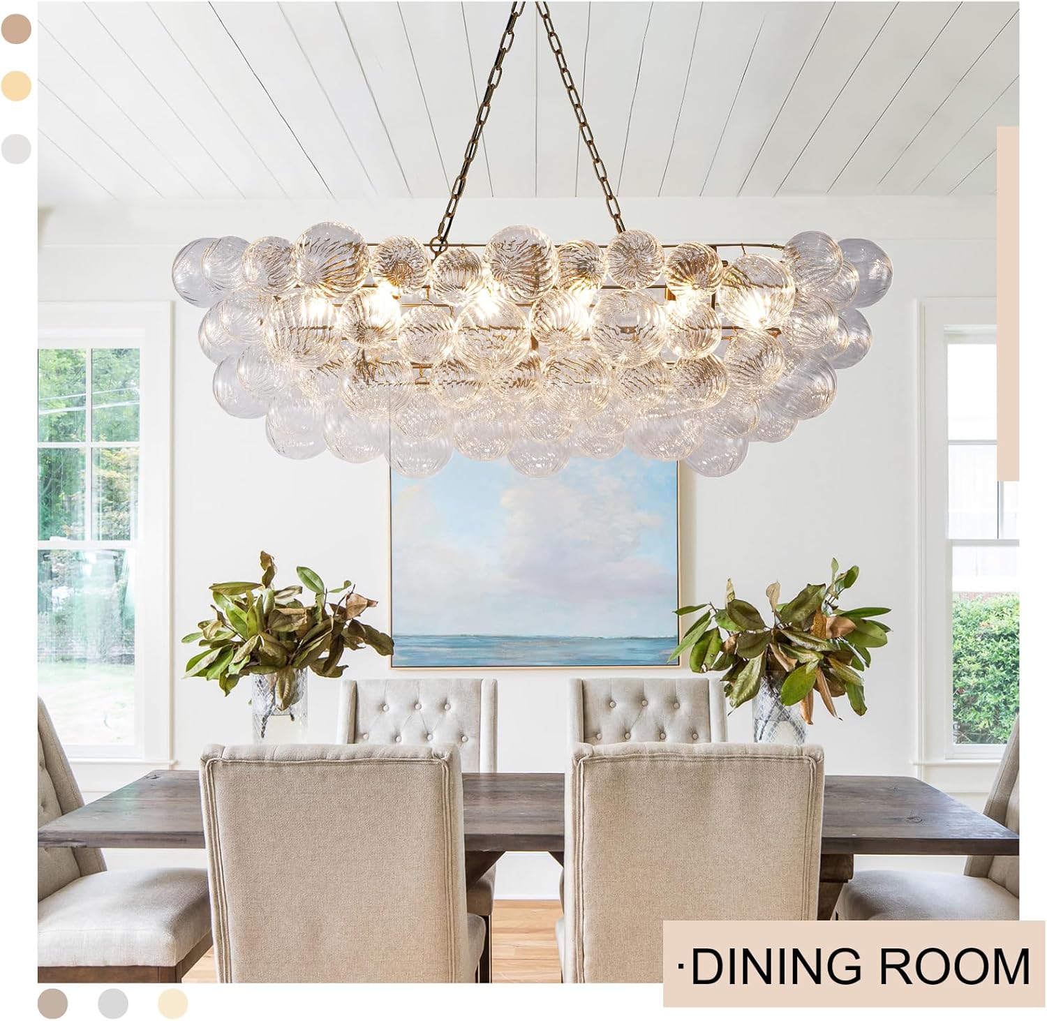 Modern Bubble Chandelier – A Perfect Blend of Modern and Antique Elegance