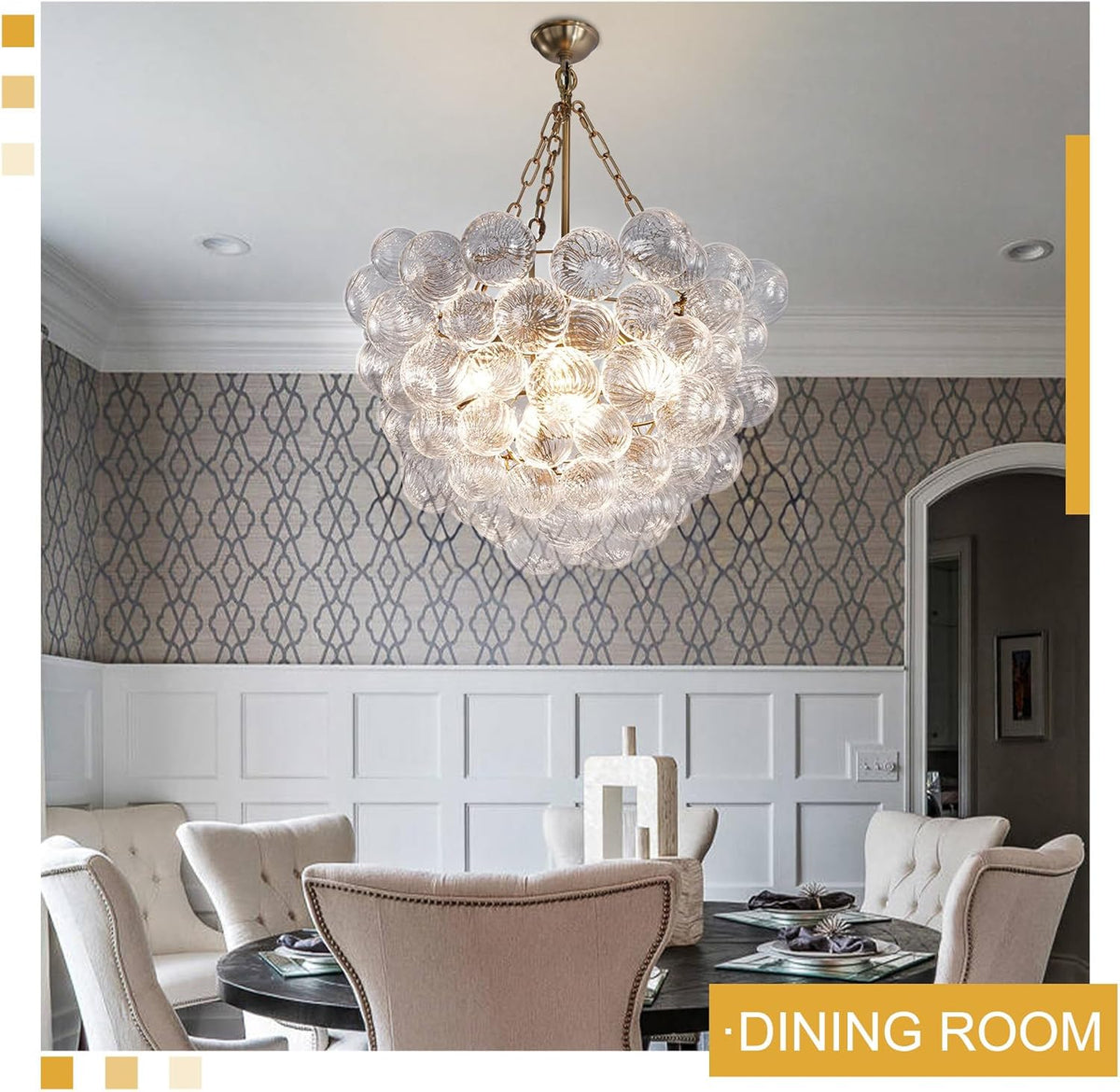 Modern Bubble Chandelier – A Perfect Blend of Modern and Antique Elegance