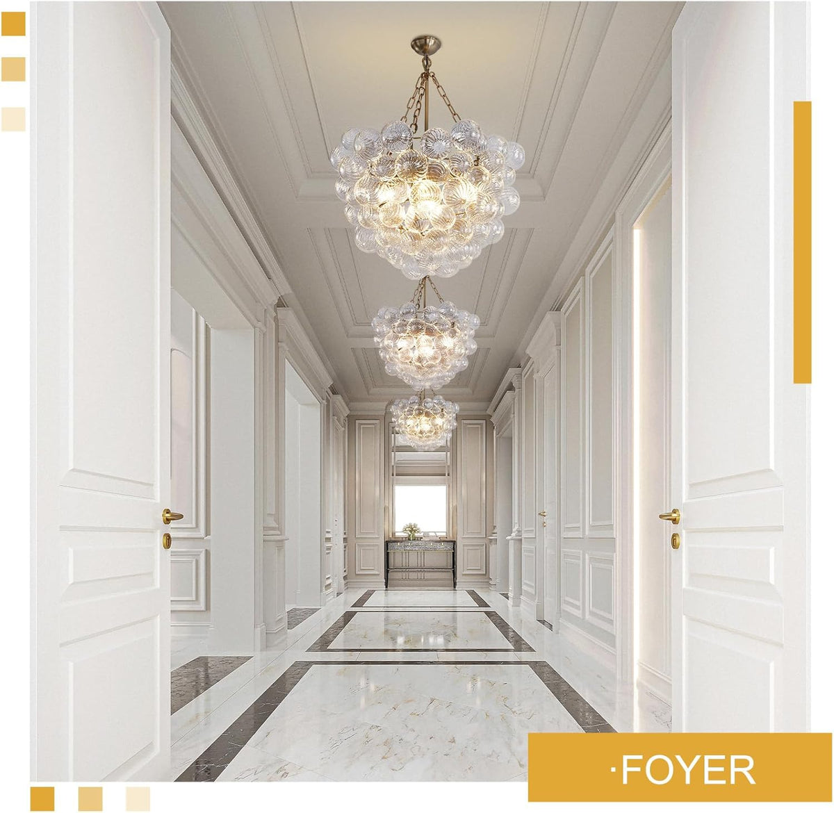 Modern Bubble Chandelier – A Perfect Blend of Modern and Antique Elegance