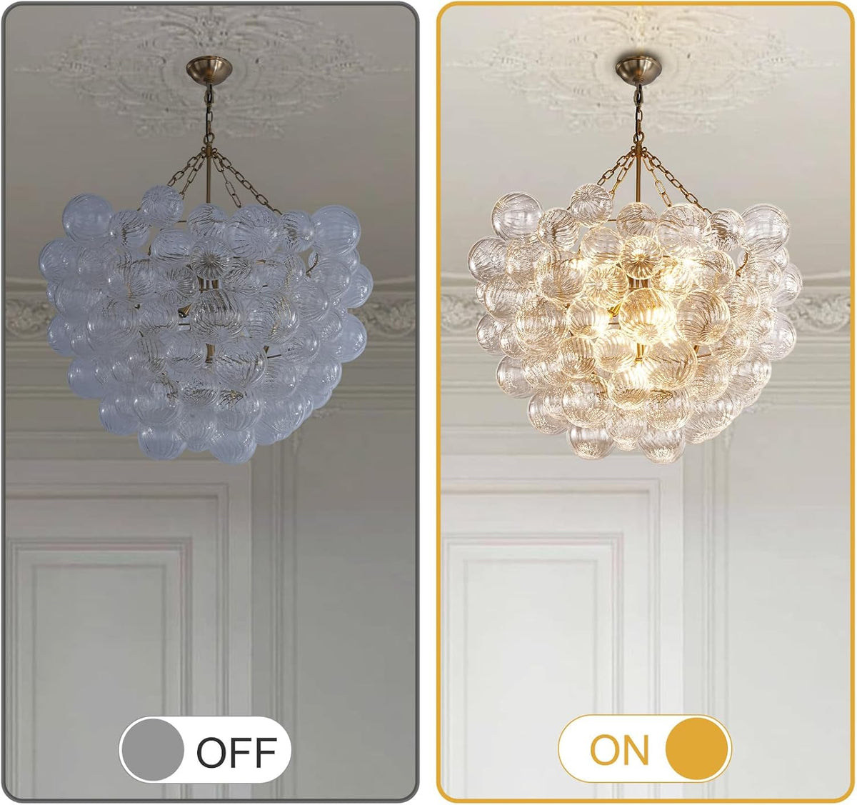 Modern Bubble Chandelier – A Perfect Blend of Modern and Antique Elegance