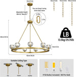 Modern Carriage Wheel Crystal Chandelier