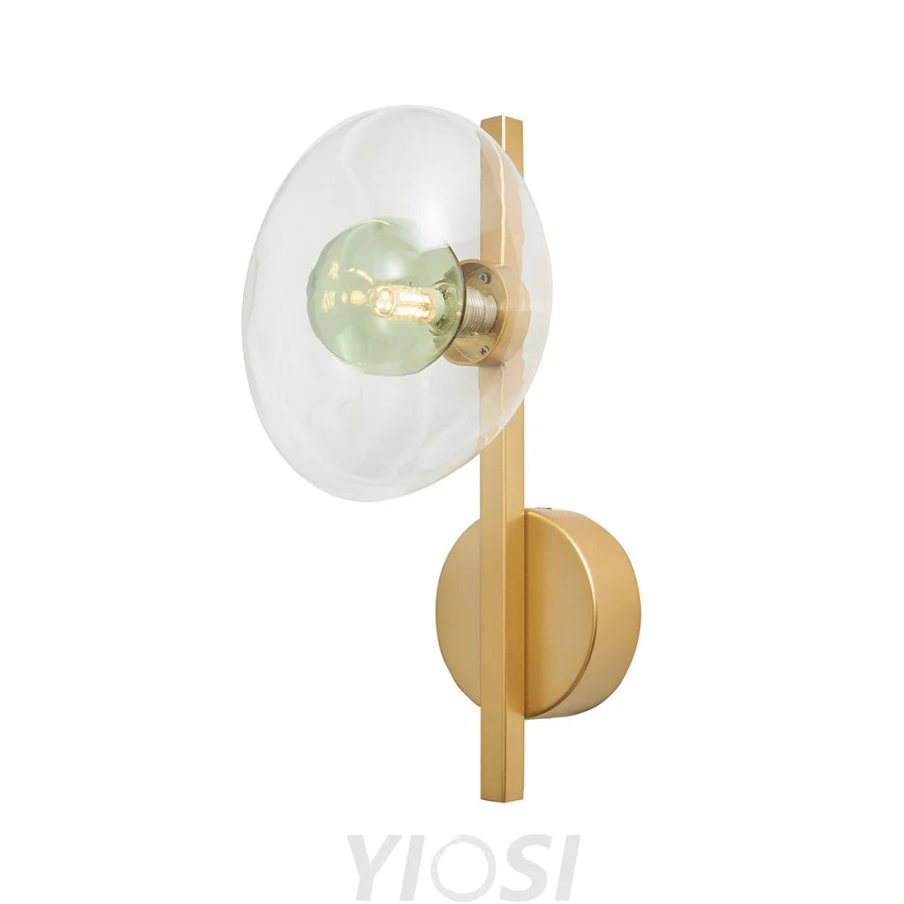 Modern Circular Glass Lampshade Pendant Light L320 × W165 × H160