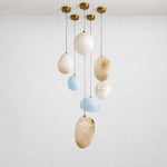 Modern Cluster Hanging Pendant Light – lights off