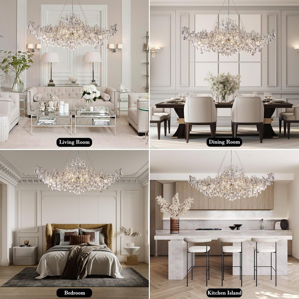 Modern Crystal Chandelier