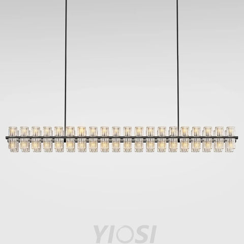 Modern Crystal Chandelier – Gold / Black – Multiple Sizes & Shapes