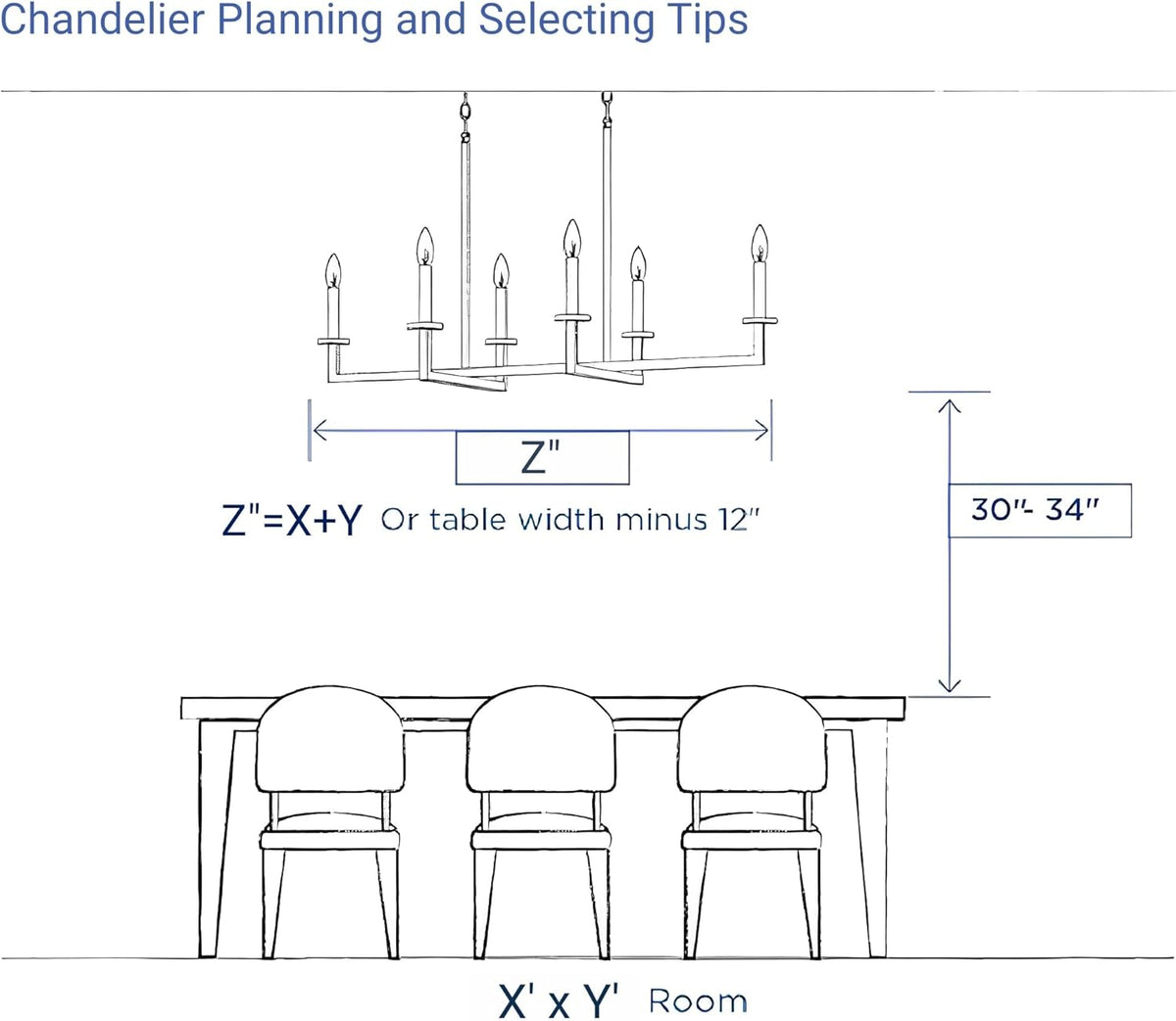 Modern golden amber glass chandelier