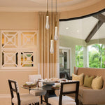 Modern Golden Raindrop Chandelier