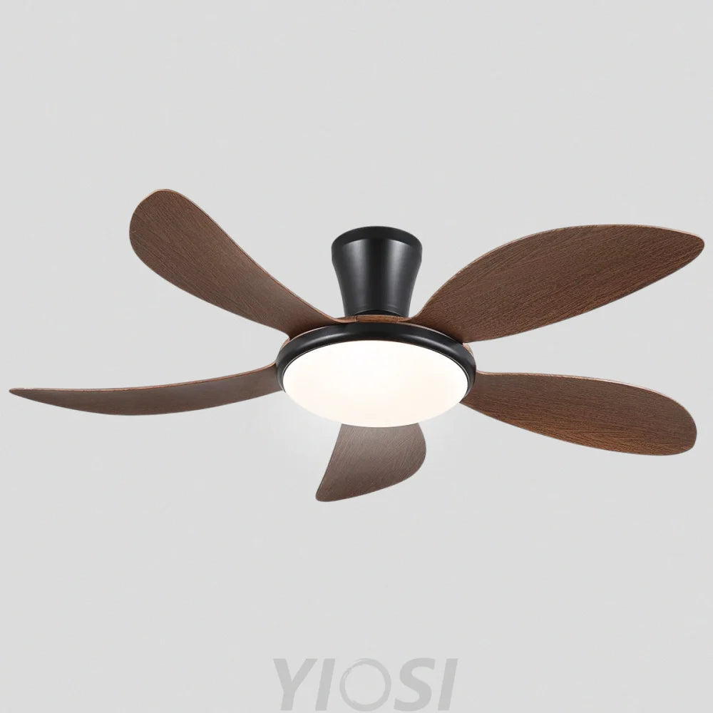 Modern LED Ceiling Fans Low Profile Ceiling Fans with Lights 6 Speeds 48’’ Ceiling Lights
