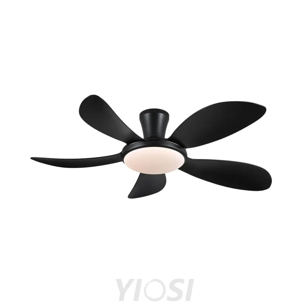 Modern LED Ceiling Fans Low Profile Ceiling Fans with Lights 6 Speeds 48’’ Ceiling Lights