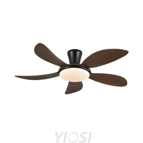 Modern LED Ceiling Fans Low Profile Ceiling Fans with Lights 6 Speeds 48’’ Ceiling Lights