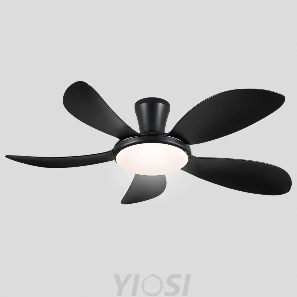 Modern LED Ceiling Fans Low Profile Ceiling Fans with Lights 6 Speeds 48’’ Ceiling Lights