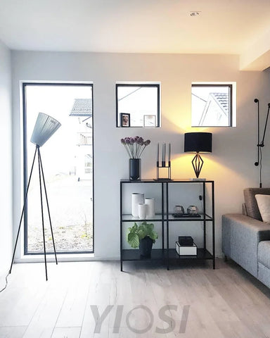 Modern Oslo Wooden Floor Lamp - Yiosilamp