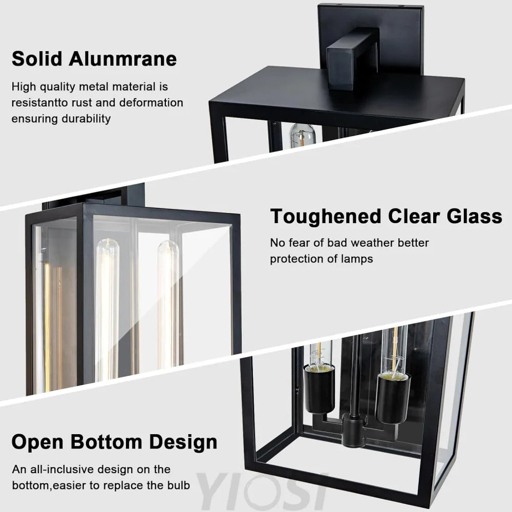Modern outdoor house wall lamp