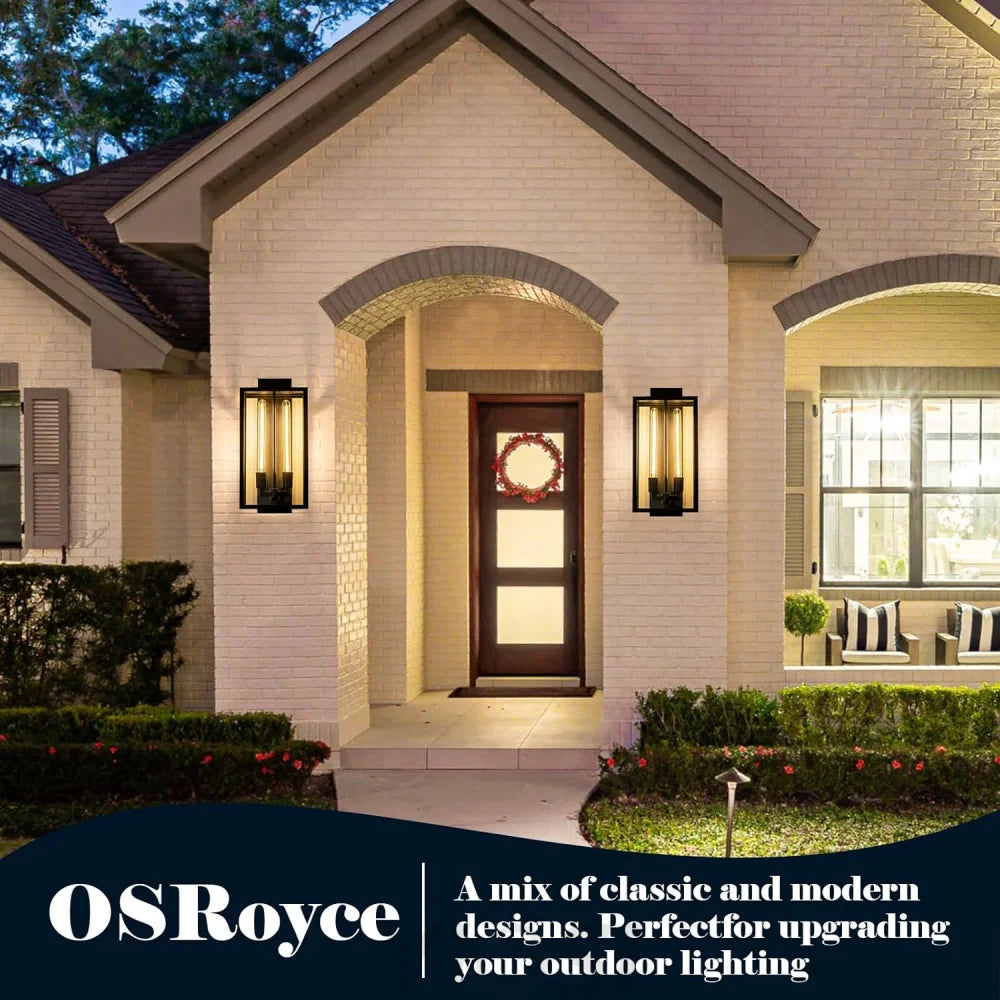 Modern outdoor house wall lamp