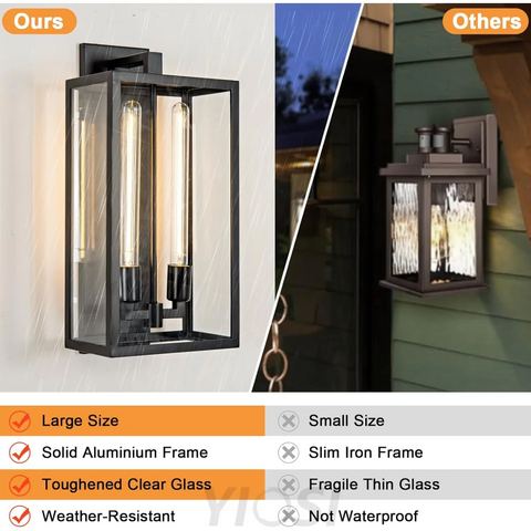 Modern outdoor house wall lamp