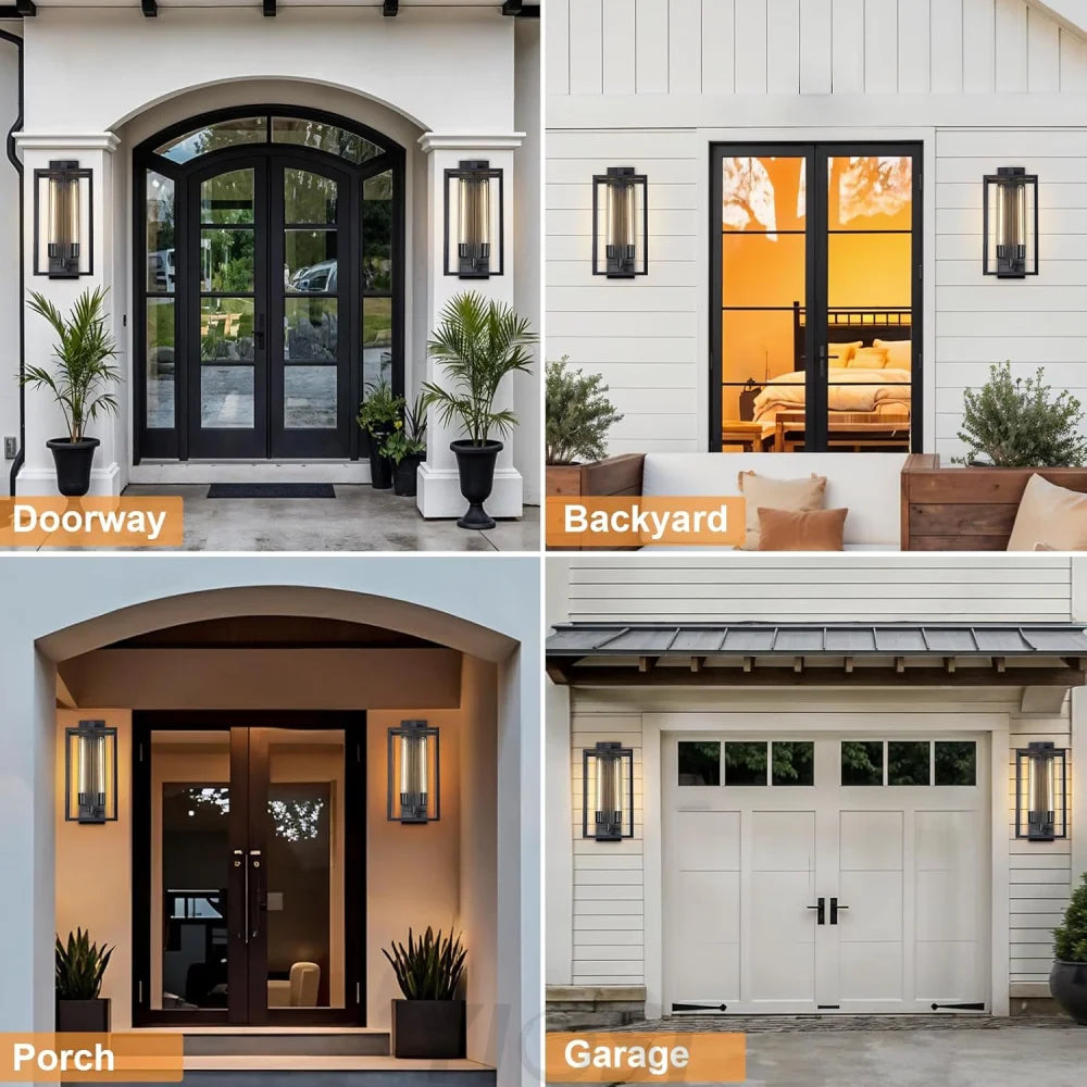 Modern outdoor house wall lamp