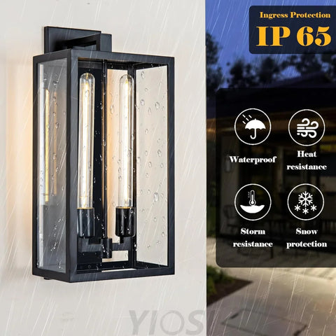 Modern outdoor house wall lamp
