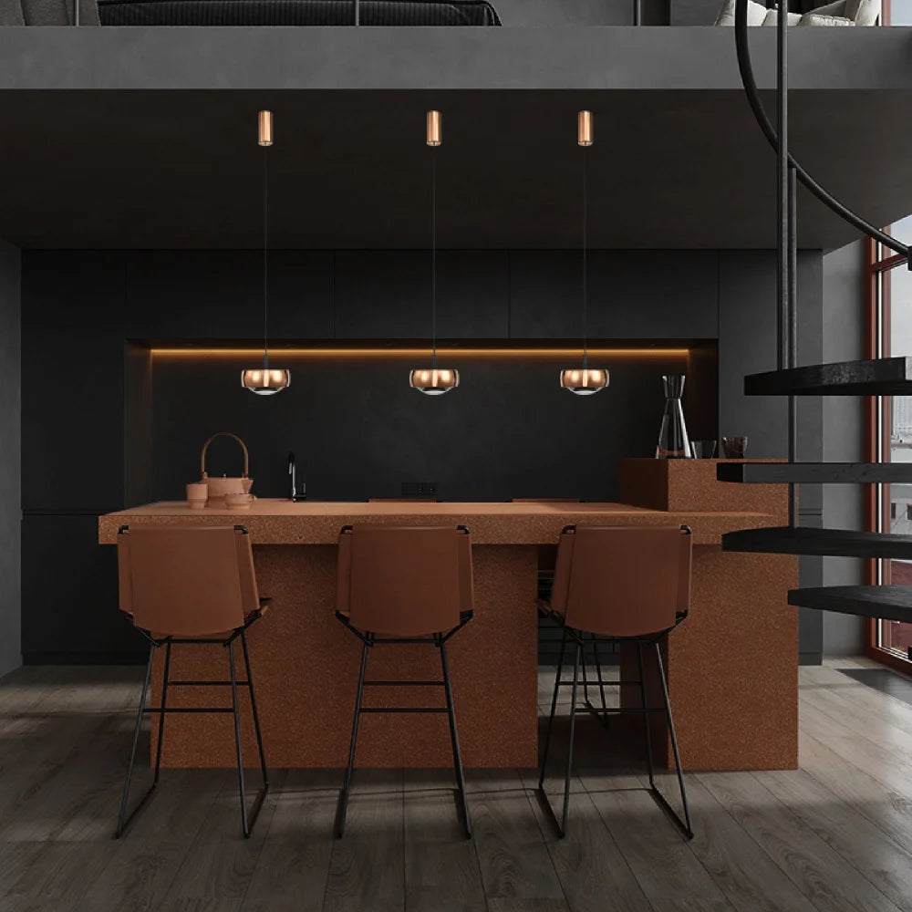 Modern Planetary Shaped Pendant Light