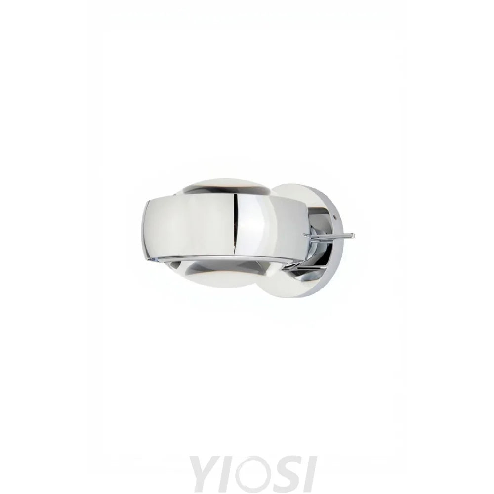 Modern Planetary Shaped Wall Lamp chrome