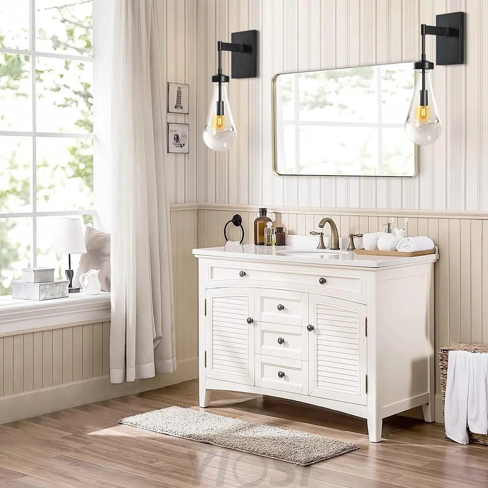 Modern Raindrop Wall Sconces