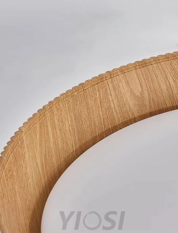 Modern Ribbed Ceiling Light  ∅ 18.1″ - Chloe, Flush Mounts-1-Yiosilamp