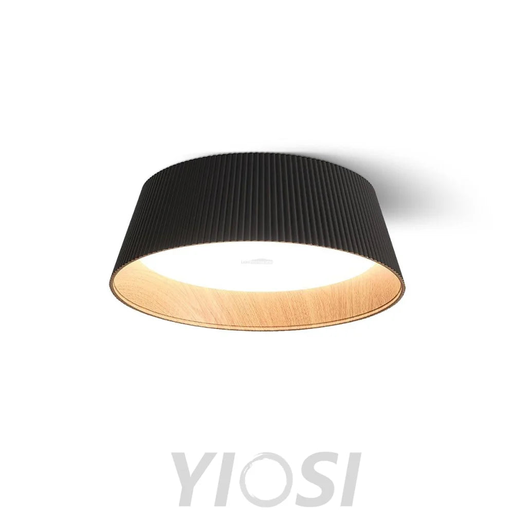 Modern Ribbed Ceiling Light  ∅ 18.1″ - Chloe, Flush Mounts-1-Yiosilamp