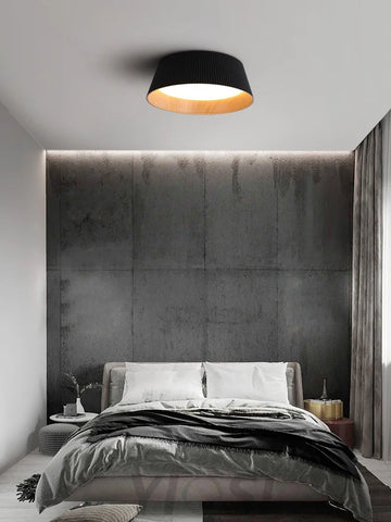 Modern Ribbed Ceiling Light  ∅ 18.1″ - Chloe, Flush Mounts-1-Yiosilamp
