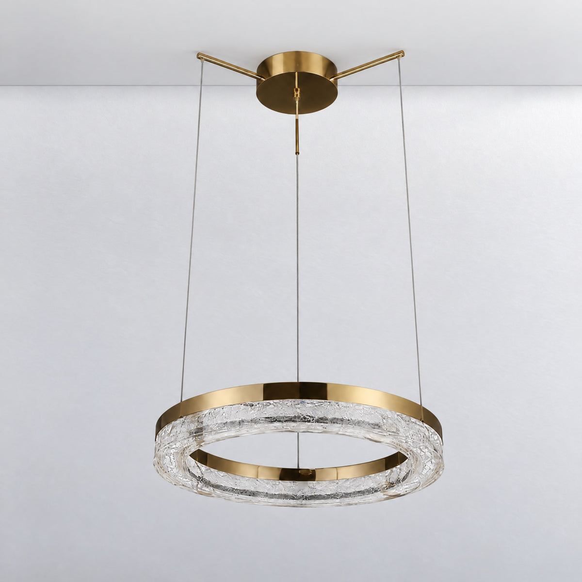 Modern Sculptural Pendant Light – lights off