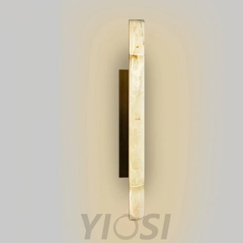 Modern Vertical Alabaster Wall Sconce Light Fixtures