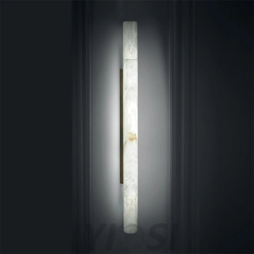 Modern Vertical Alabaster Wall Sconce Light Fixtures