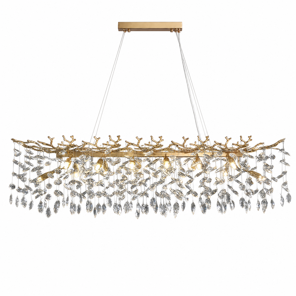 Marquise Branch Staircase Light - Gold 760
