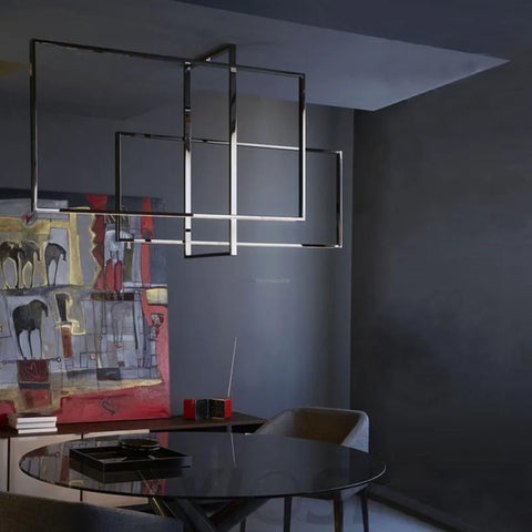 Mondrian Glass Ceiling Light L 47.2″ - Unknown-1-Yiosilamp