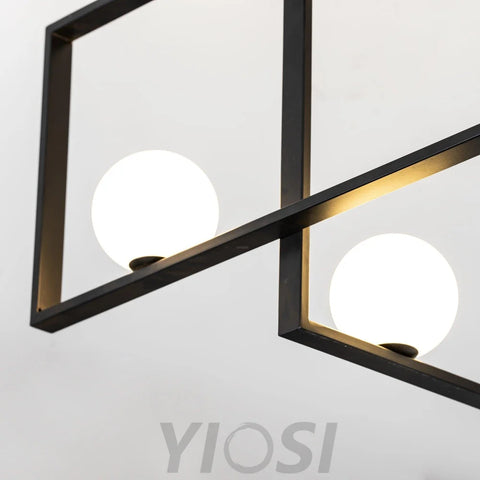 Mondrian Glass Ceiling Light L 47.2″ - Unknown-1-Yiosilamp