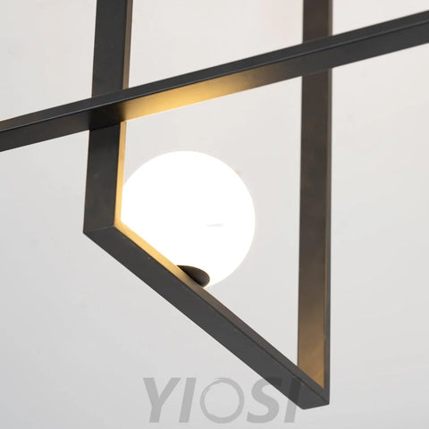 Mondrian Glass Ceiling Light L 47.2″ - Unknown-1-Yiosilamp