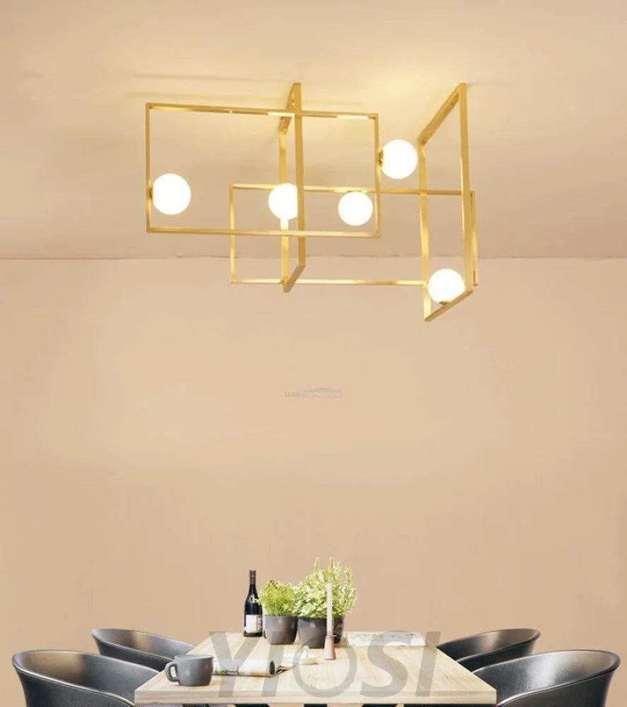 Mondrian Glass Ceiling Light L 47.2″ - Unknown-1-Yiosilamp