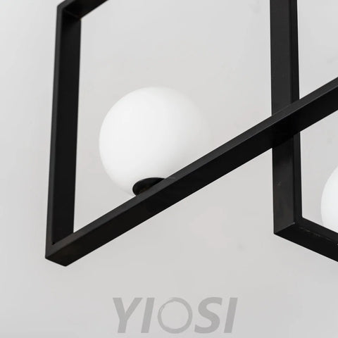 Mondrian Glass Ceiling Light L 47.2″ - Unknown-1-Yiosilamp