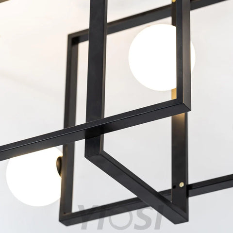 Mondrian Glass Ceiling Light L 47.2″ - Unknown-1-Yiosilamp