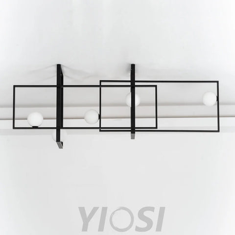 Mondrian Glass Ceiling Light L 47.2″ - Unknown-1-Yiosilamp