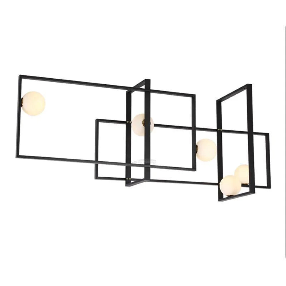 Mondrian Glass Ceiling Light L 47.2″ - Unknown-1-Yiosilamp