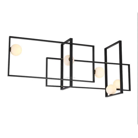 Mondrian Glass Ceiling Light L 47.2″ - Unknown-1-Yiosilamp