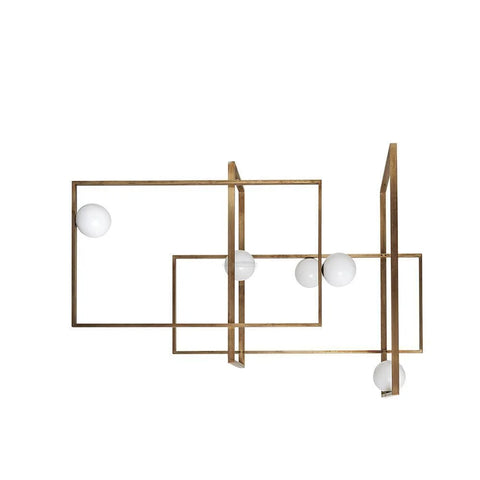 Mondrian Glass Ceiling Light L 47.2″ - Unknown-1-Yiosilamp