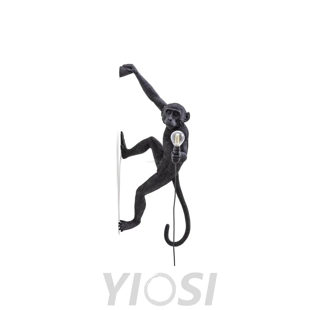 Monkey Wall Sconce - Creature-1-Yiosilamp