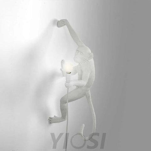 Monkey Wall Sconce - Creature-1-Yiosilamp