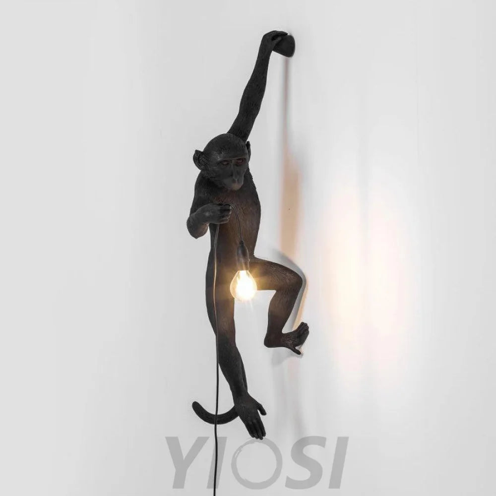 Monkey Wall Sconce - Creature-1-Yiosilamp