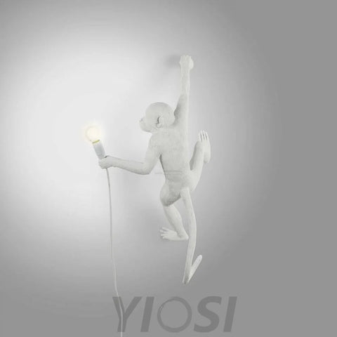 Monkey Wall Sconce - Creature-1-Yiosilamp