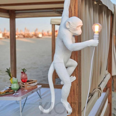 Monkey Wall Sconce - Creature-1-Yiosilamp