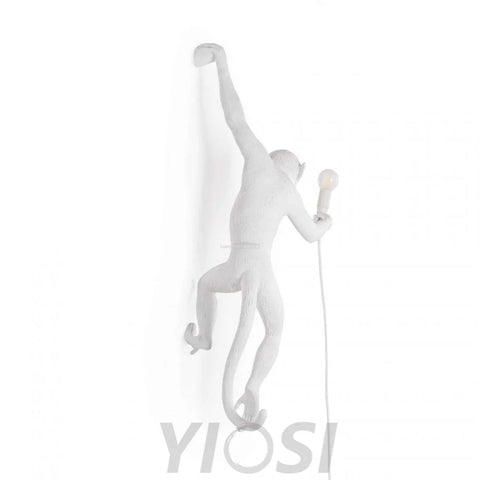 Monkey Wall Sconce - Creature-1-Yiosilamp