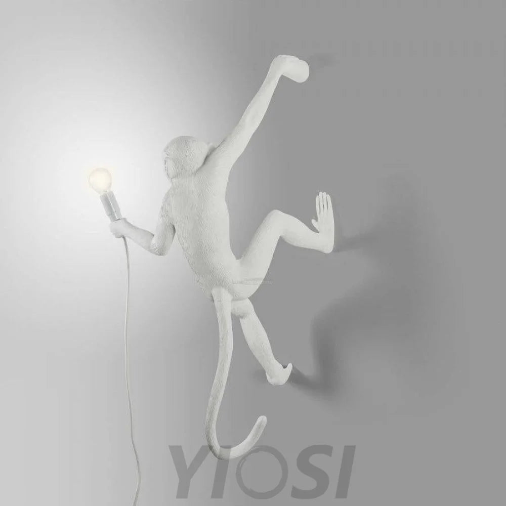 Monkey Wall Sconce - Creature-1-Yiosilamp