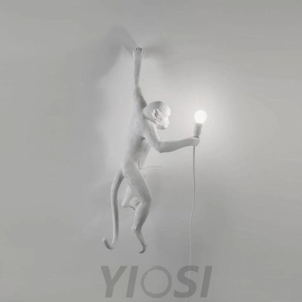 Monkey Wall Sconce - Creature-1-Yiosilamp